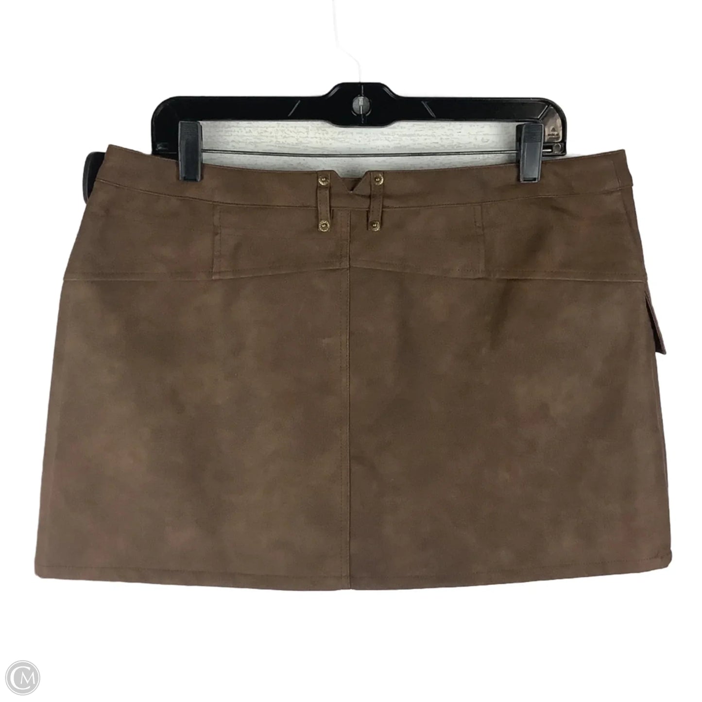 Skirt Mini & Short By Altard State In Brown, Size: Xl