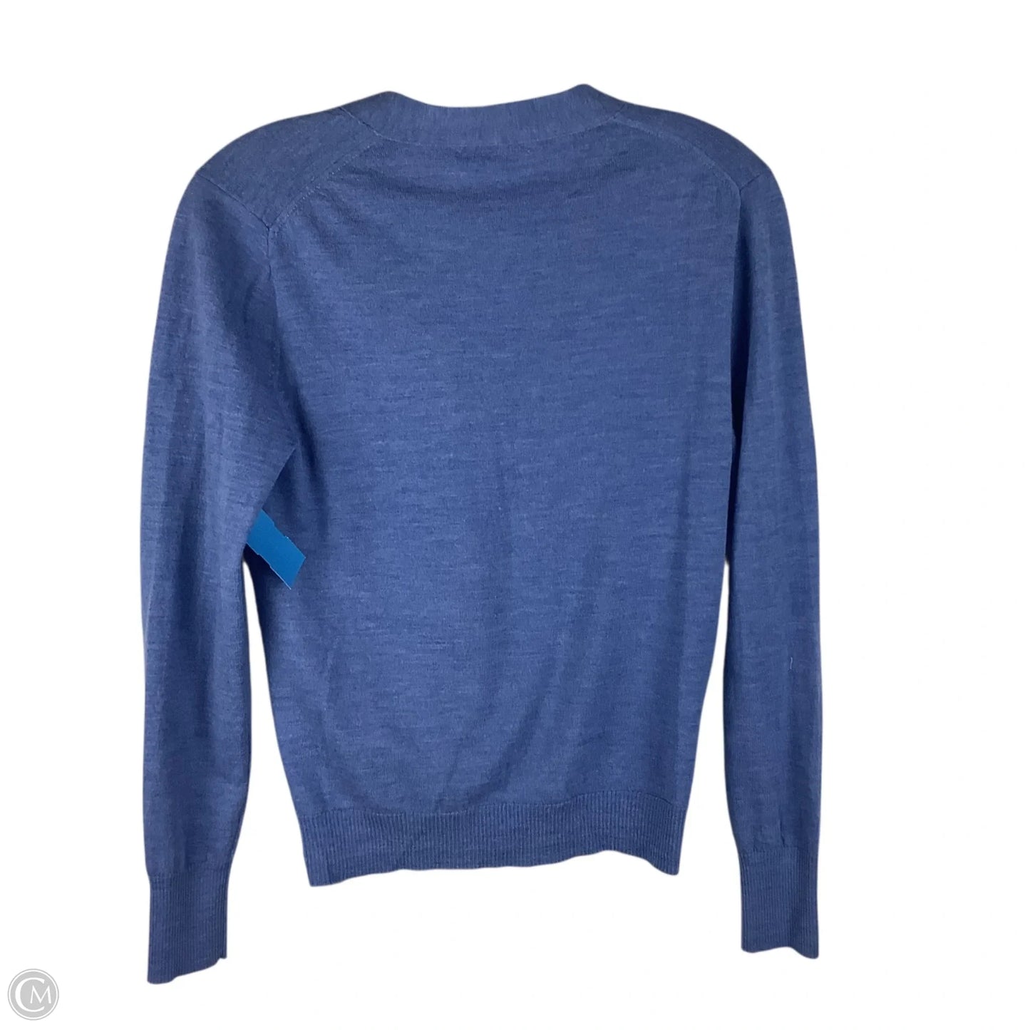 Cardigan By J. Crew In Blue, Size: M, 100% merino wool