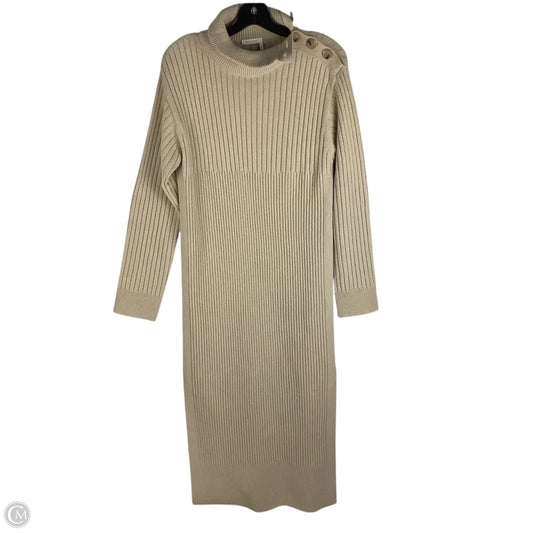 Dress Designer By See By Chloe In Tan, Size: M