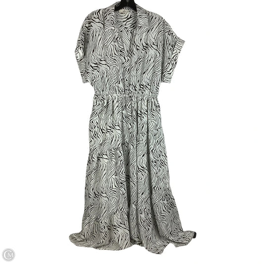 Dress Casual Midi By Entro In Zebra Print, Size: M