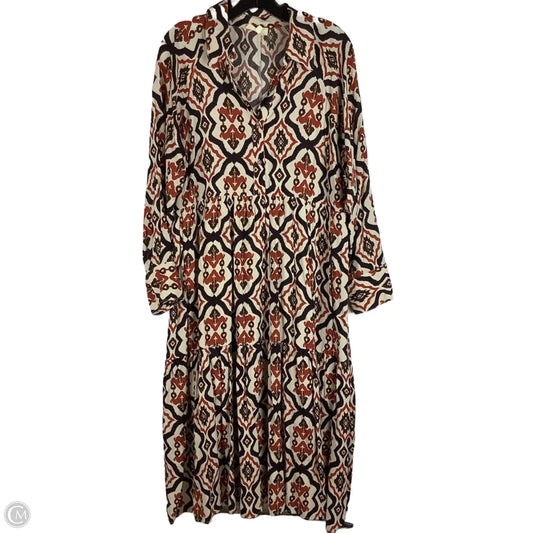 Dress Casual Midi By Entro In Tan, Size: M