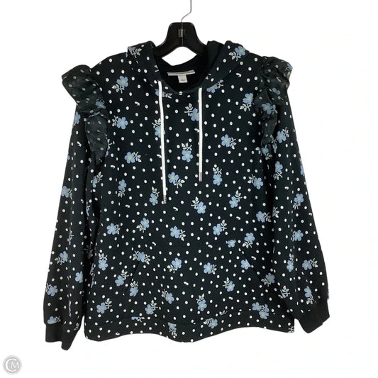 Sweatshirt Hoodie By Target-designer In Black, Size: L