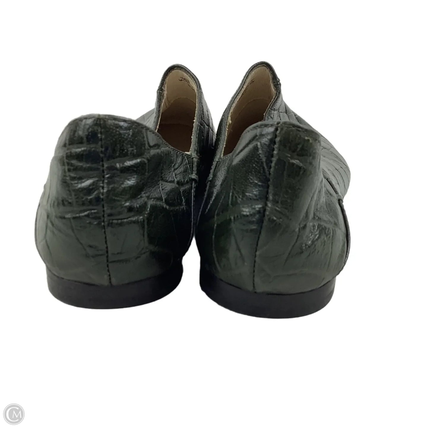 Shoes Flats By H&m In Green, Size: 6.5