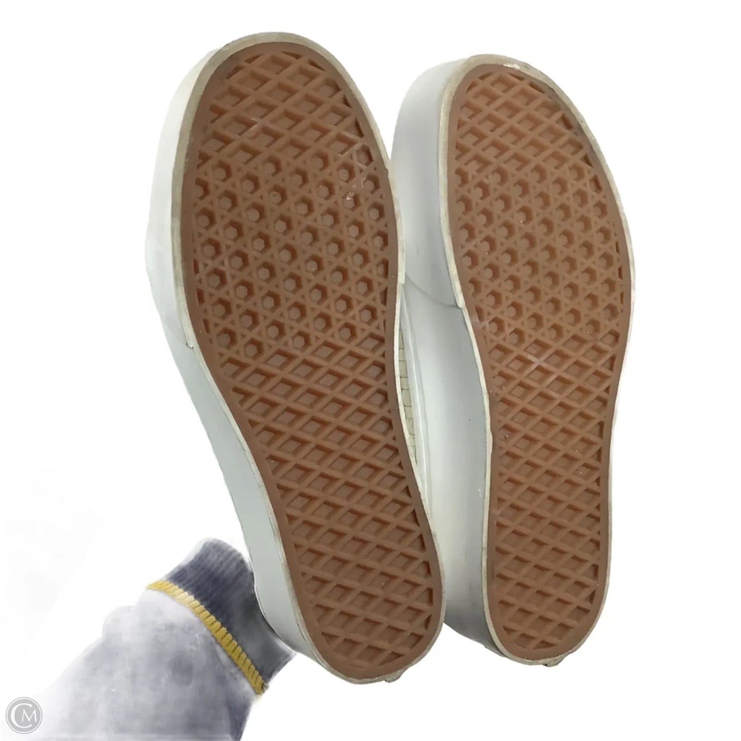 Shoes Sneakers Platform By Vans In Cream, Size: 7