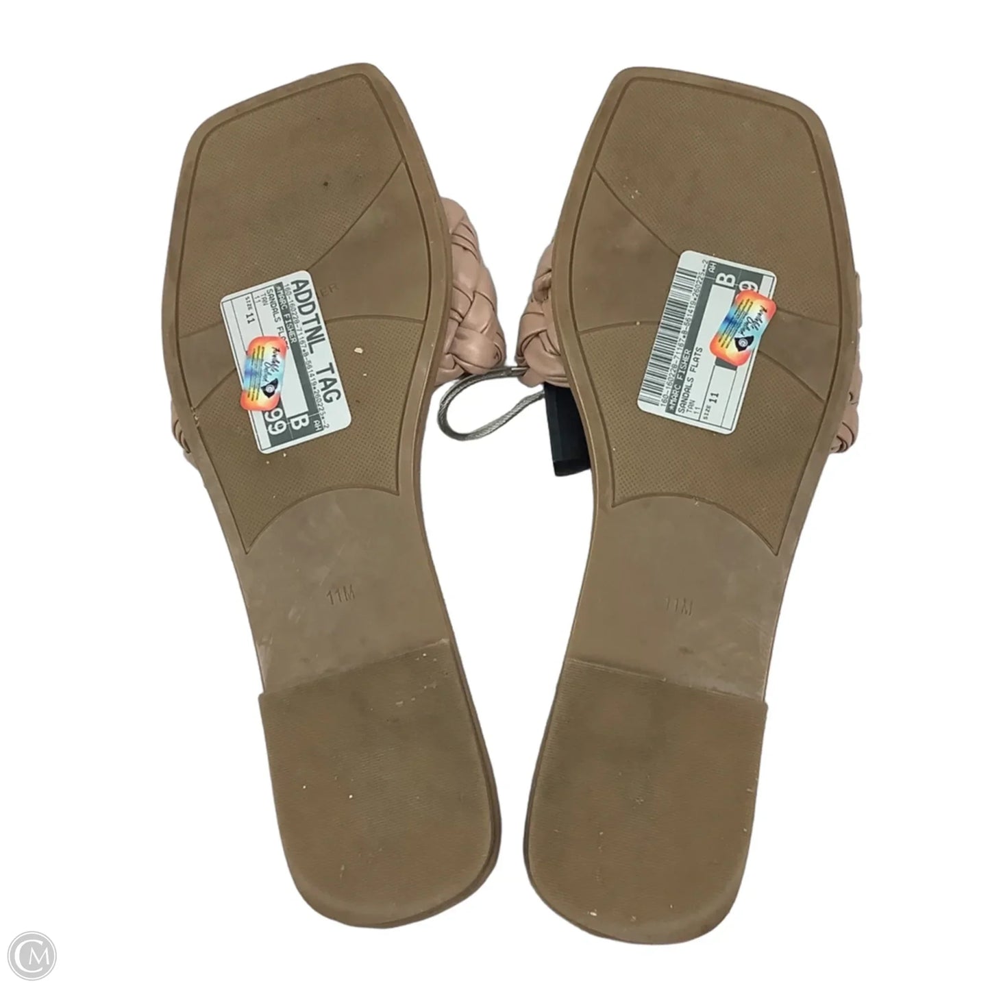 Sandals Flats By Marc Fisher In Tan, Size: 11
