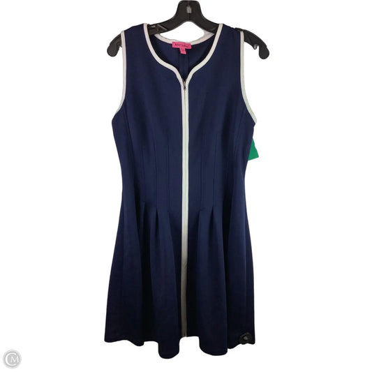 Dress Casual Short By Betsey Johnson In Navy, Size: 10