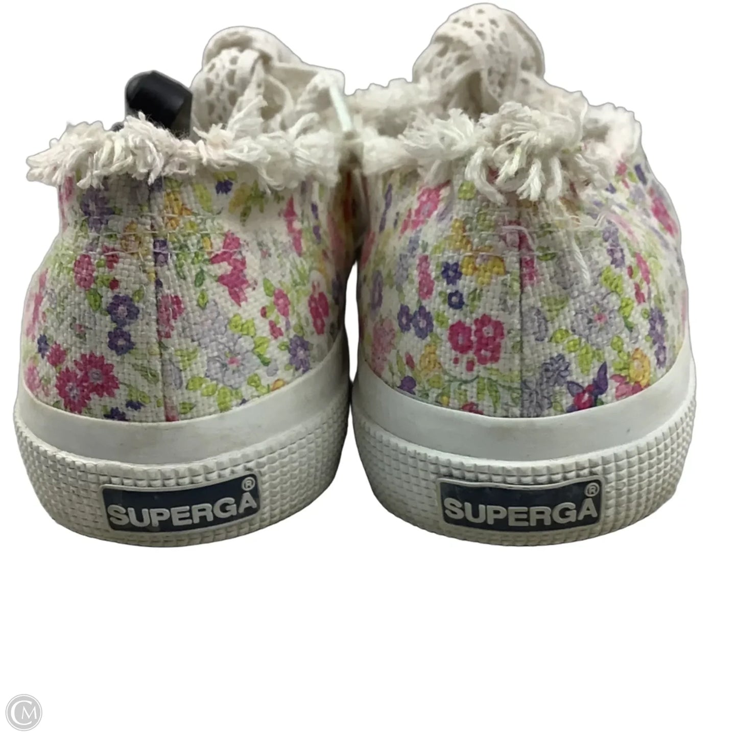 Shoes Sneakers By Superga In Floral Print, Size: 6