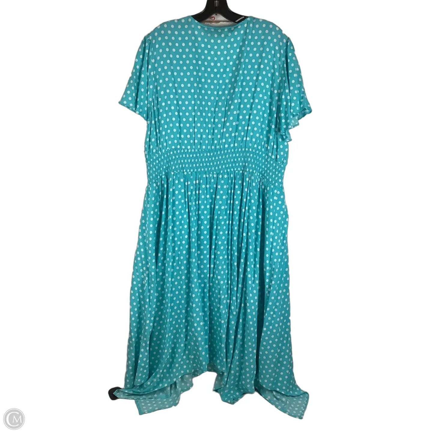 Dress Casual Midi By Michael By Michael Kors In Blue, Size: 3x