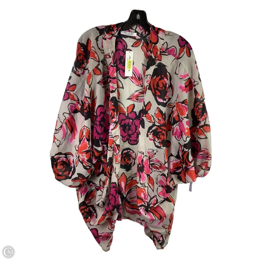 Kimono By Anna & Ava In Pink & Red, Size: Osfm