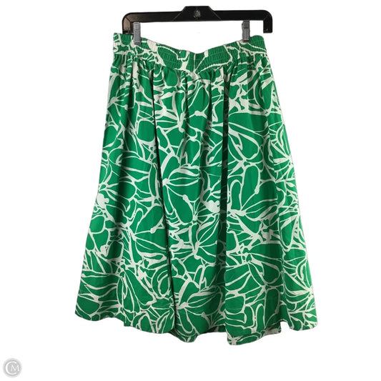 Skirt Maxi By Banana Republic In Green, Size: Xl