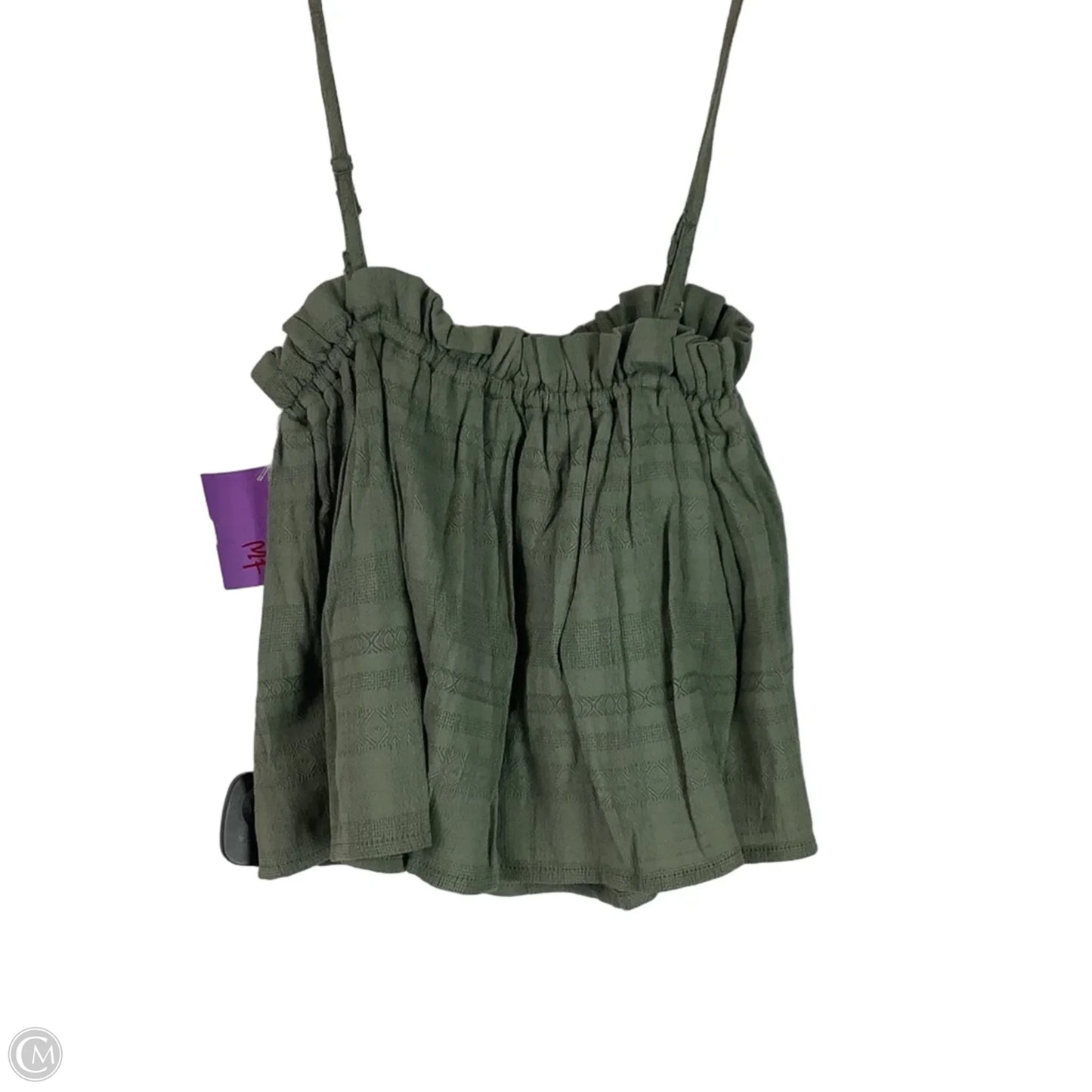 Top Sleeveless By American Eagle In Green, Size: Xs
