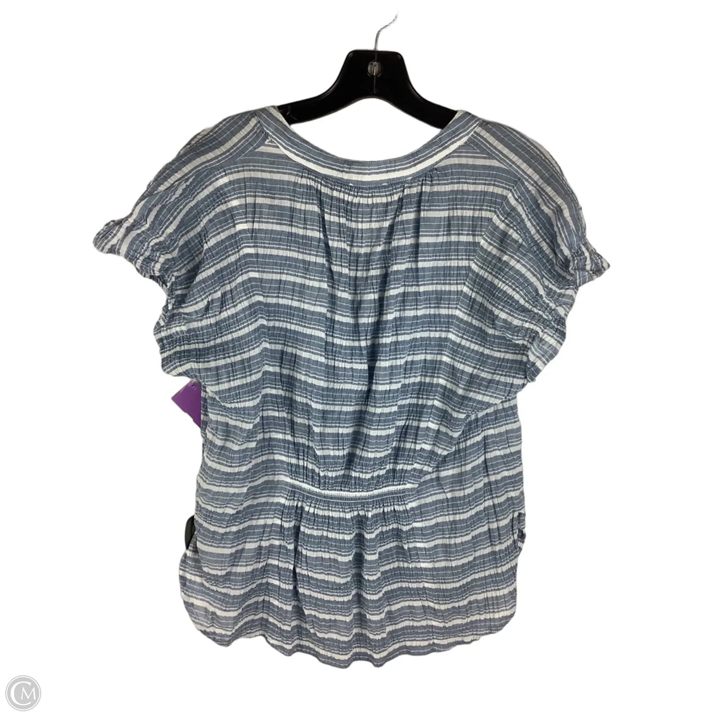 Top Short Sleeve By Pilcro In Blue, Size: S