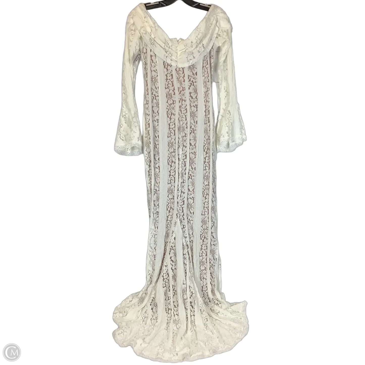 Dress Party Long By Cmc In White, Size: L