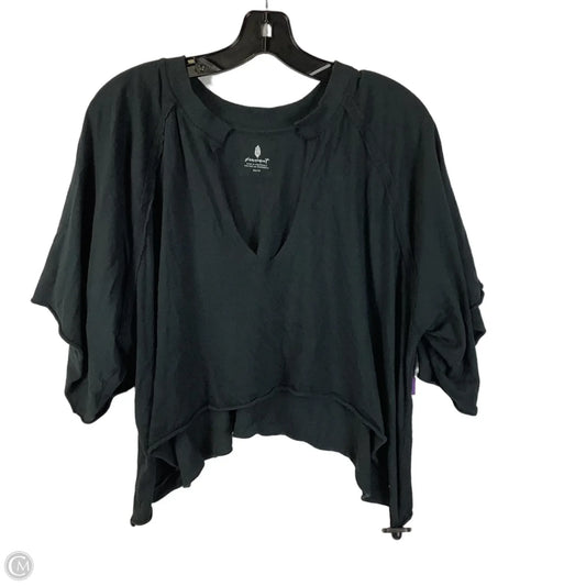 Top Short Sleeve By Free People In Grey, Size: Xs