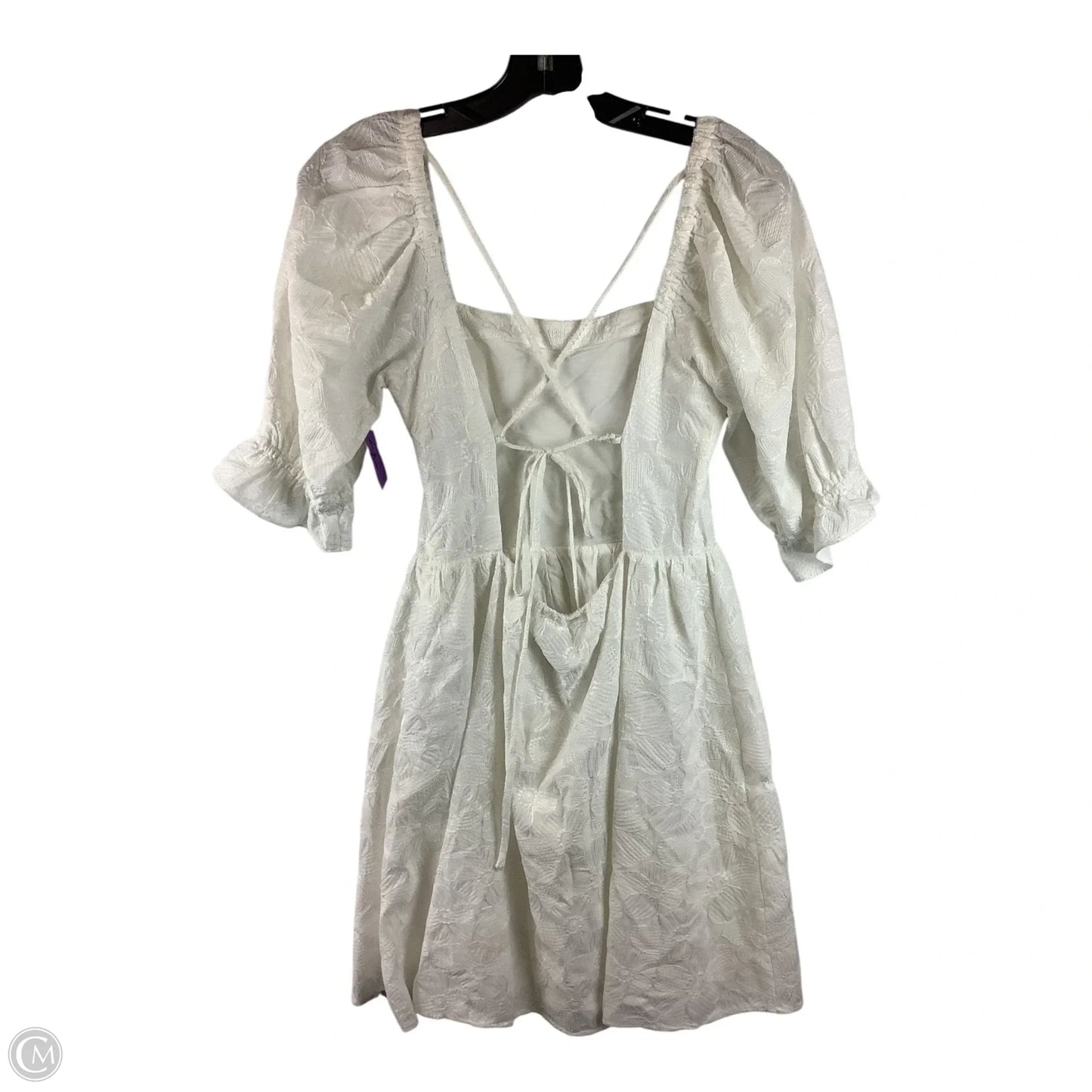 Dress Casual Short By Frnch In White, Size: Xs