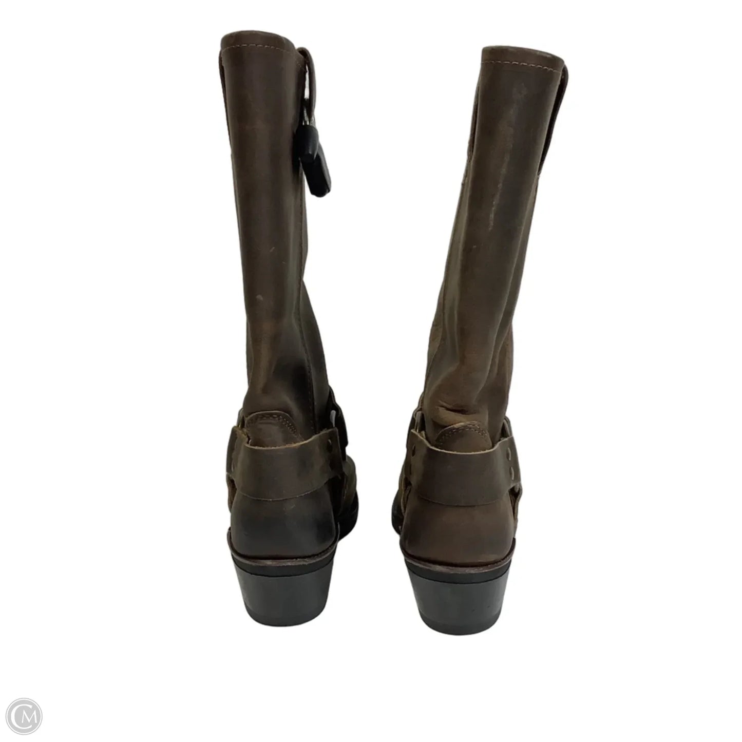 Boots Designer By Frye In Brown, Size: 7