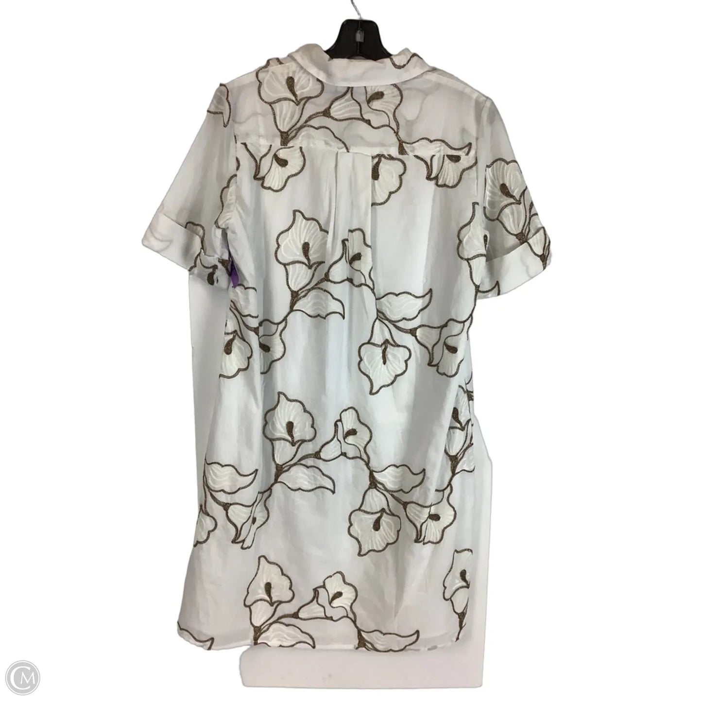 Dress Casual Short By Chicos In White, Size: 4