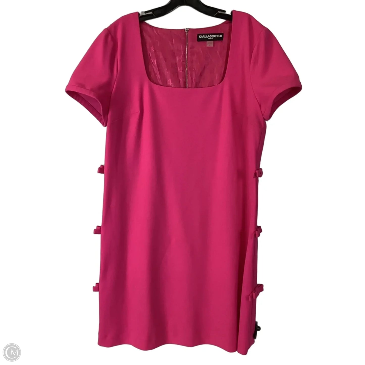 Dress Designer By Karl Lagerfeld In Pink, Size: 16