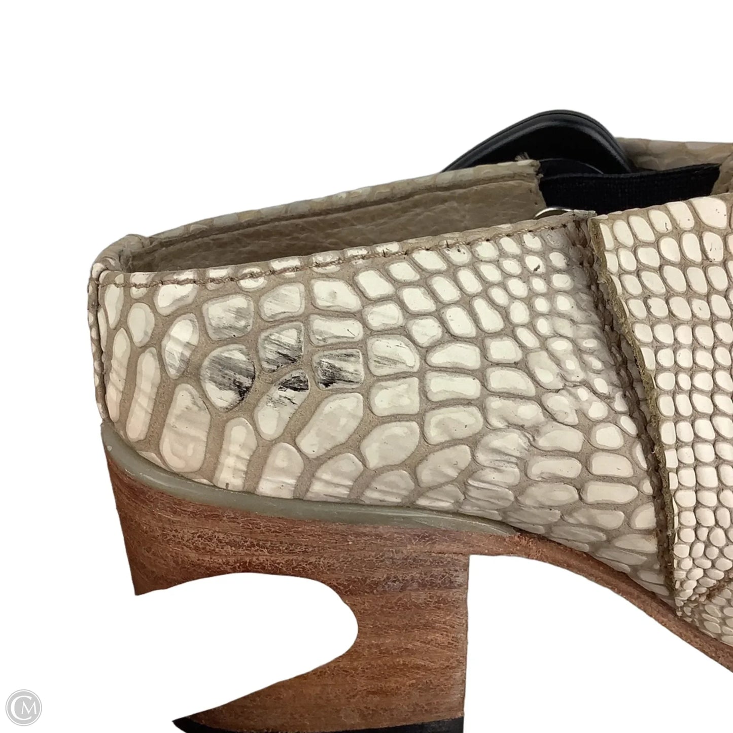 Boots Ankle Heels By Freebird In Cream, Size: 7
