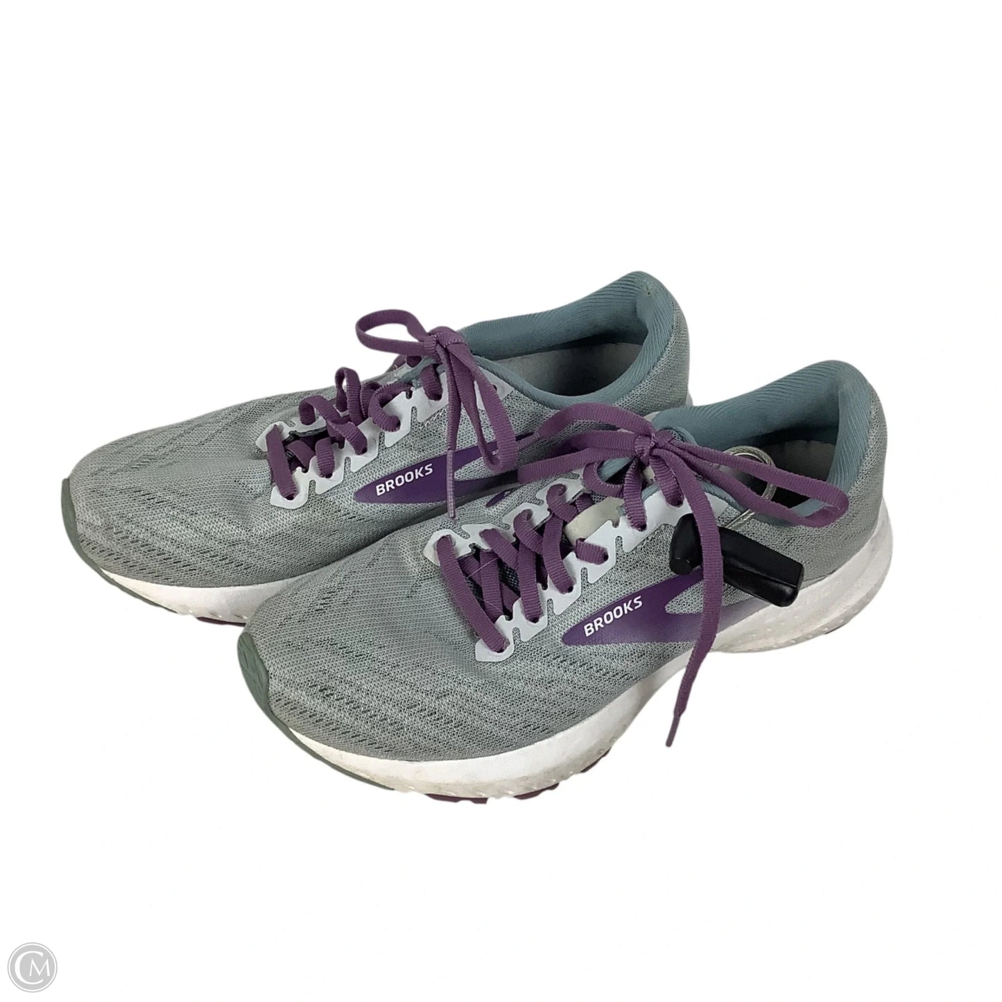 Shoes Athletic By Brooks In Grey, Size: 7