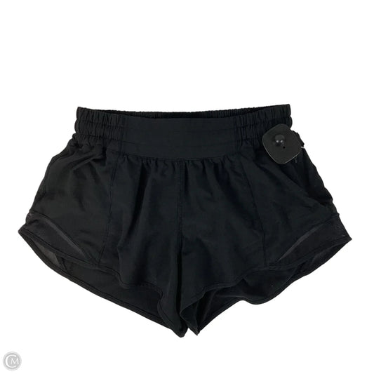 Athletic Shorts By Lululemon In Black, Size: 4