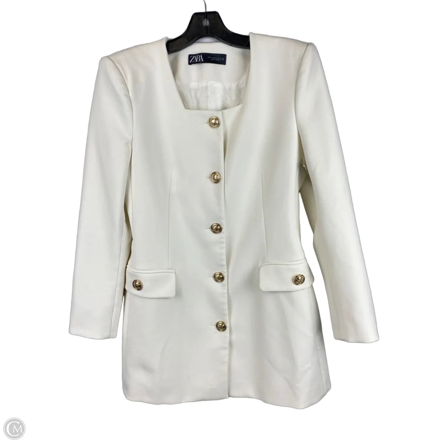 Dress Work By Zara In White, Size: M