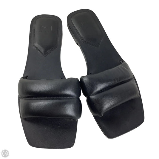 Sandals Flats By Marc Fisher In Black, Size: 6.5
