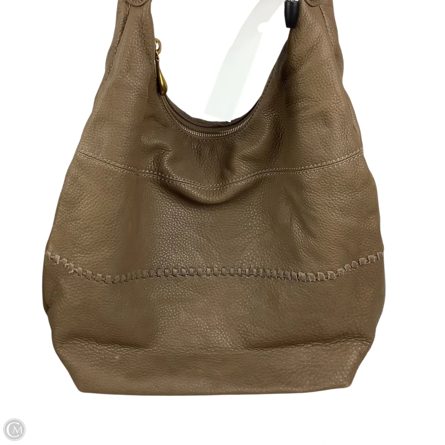 Handbag Leather By Hobo Intl, Size: Large