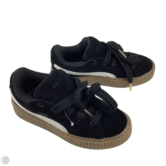 Shoes Sneakers Platform By Puma In Black, Size: 6