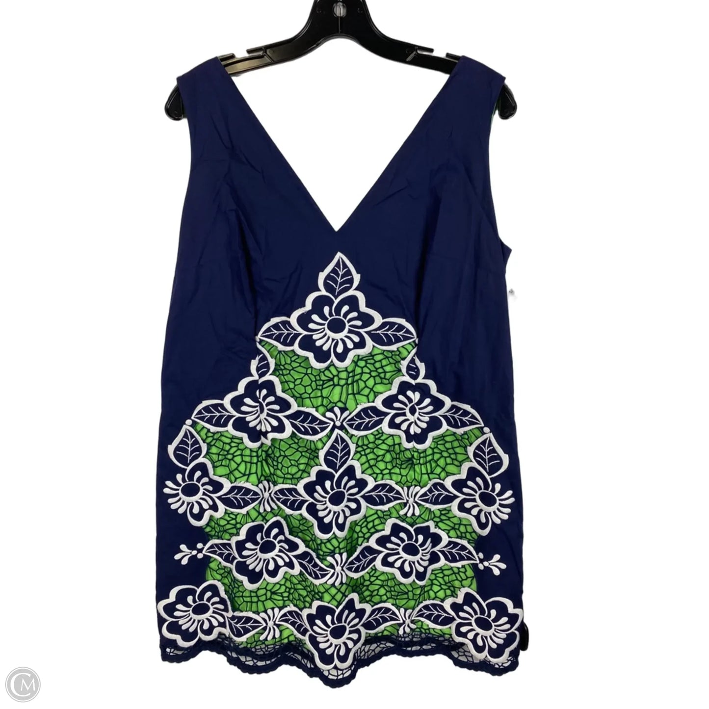 Dress Designer By Lilly Pulitzer In Navy, Size: 14