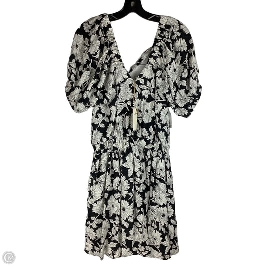 Dress Casual Short By Easel In Black & Cream, Size: S