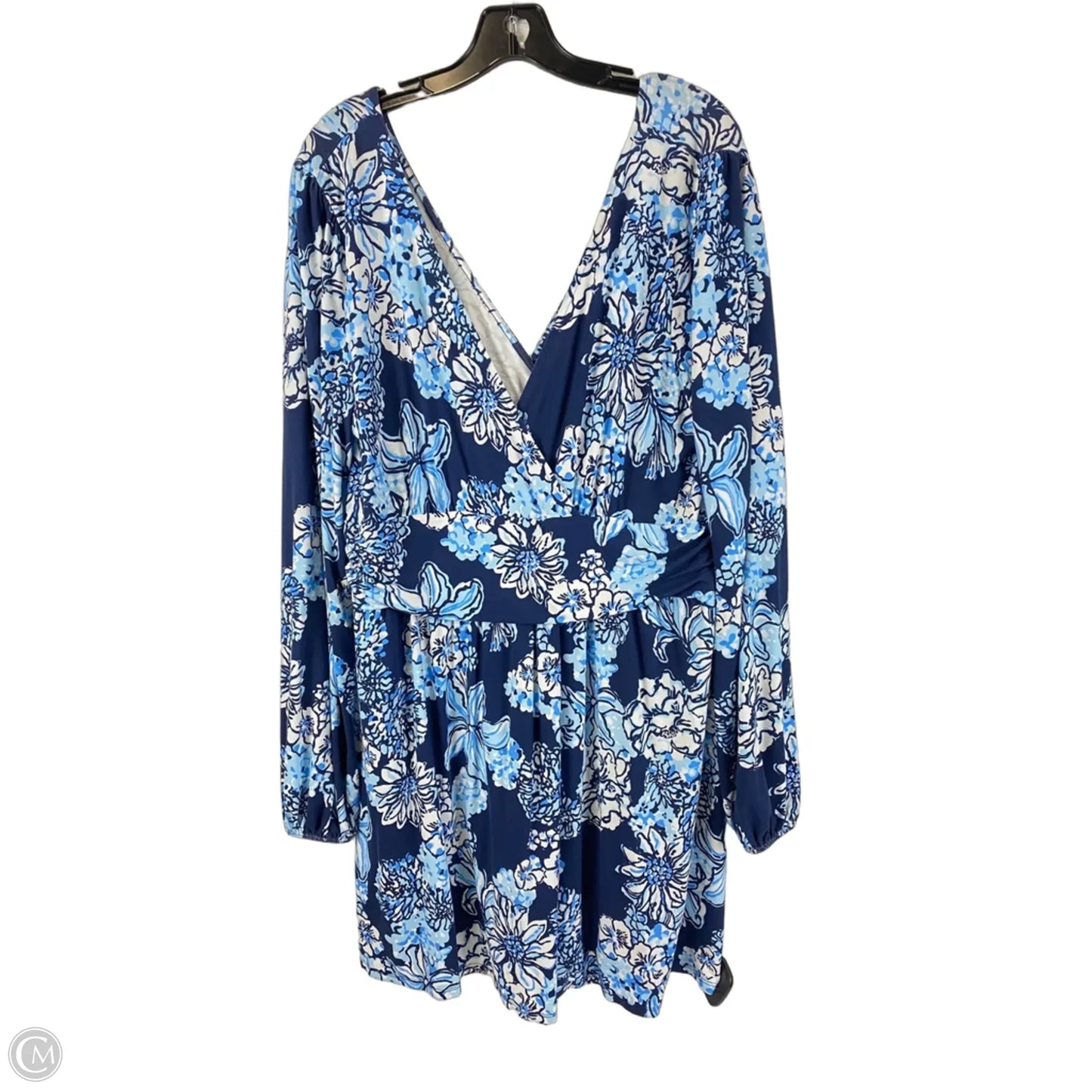 Dress Designer By Lilly Pulitzer In Navy, Size: Xl