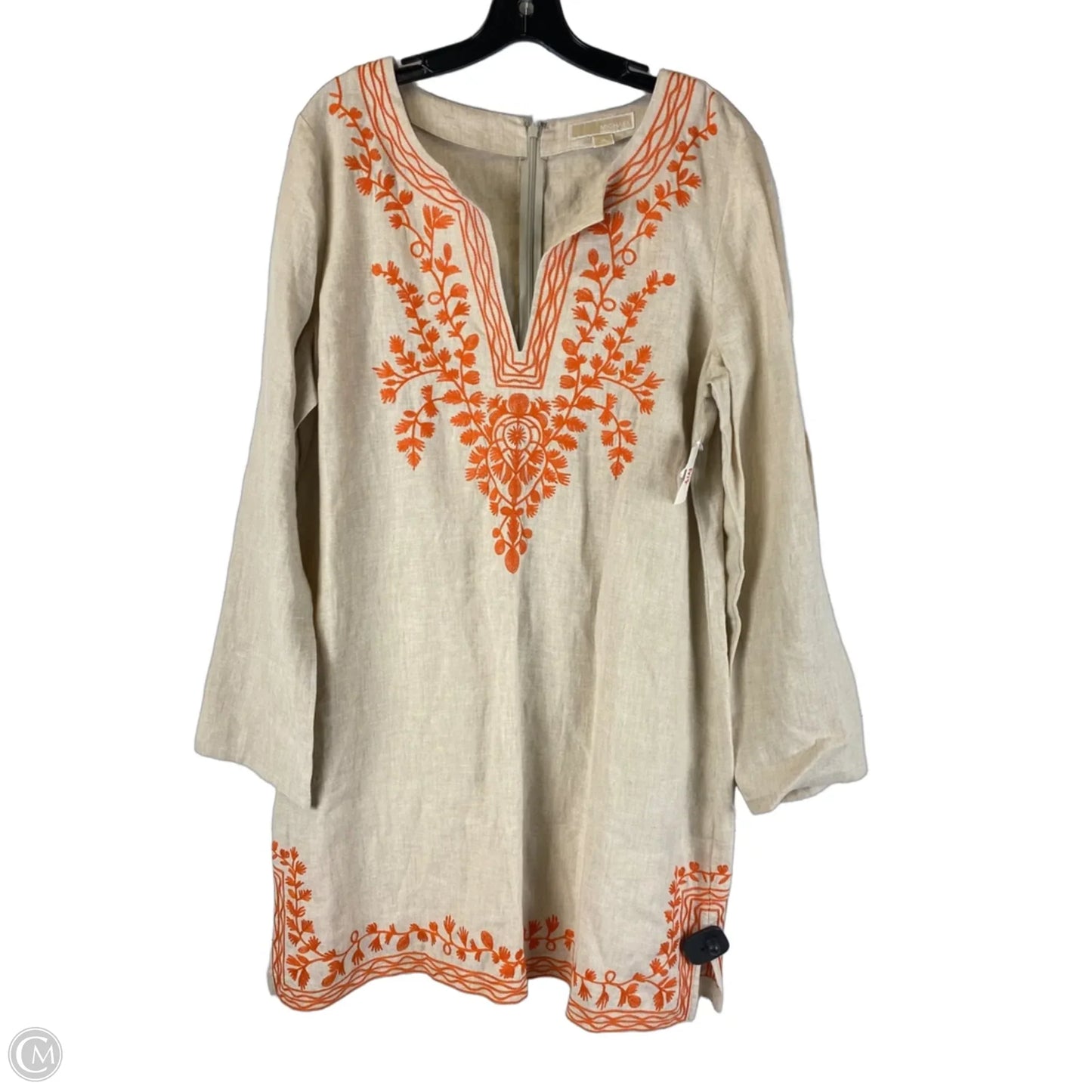 Dress Casual Short By Michael By Michael Kors In Orange, Size: Xl