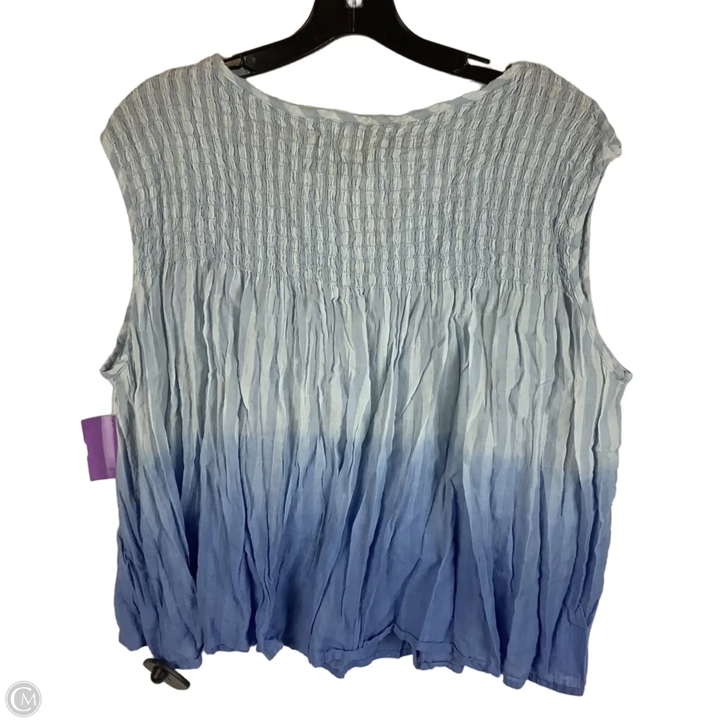 Top Sleeveless By We The Free In Blue, Size: S