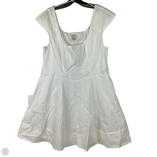 Dress Casual Midi By A New Day In White, Size: 10