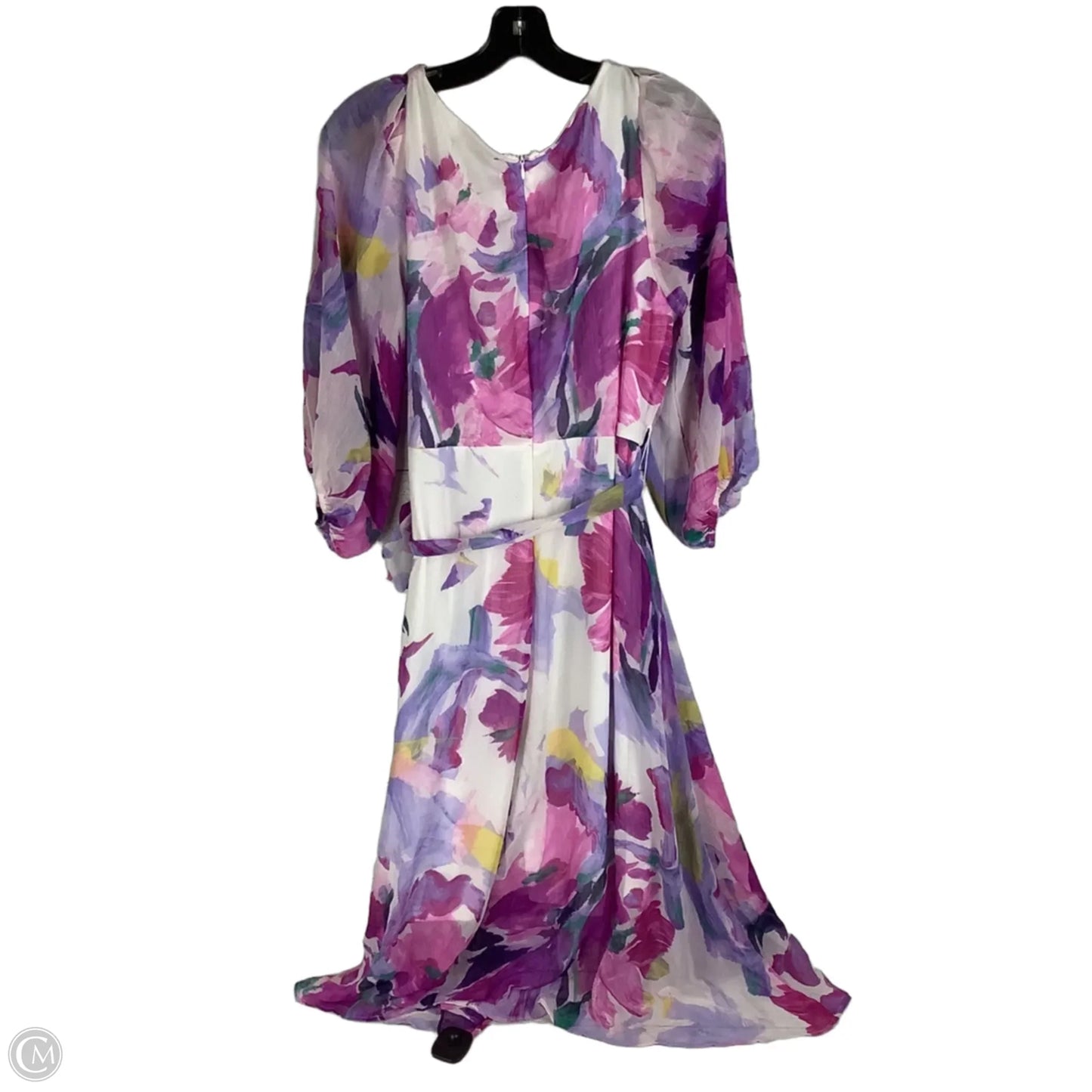 Dress Casual Maxi By Dkny In Purple, Size: 12
