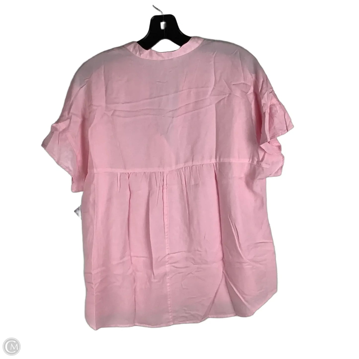 Top Short Sleeve By Crown And Ivy In Pink, Size: M