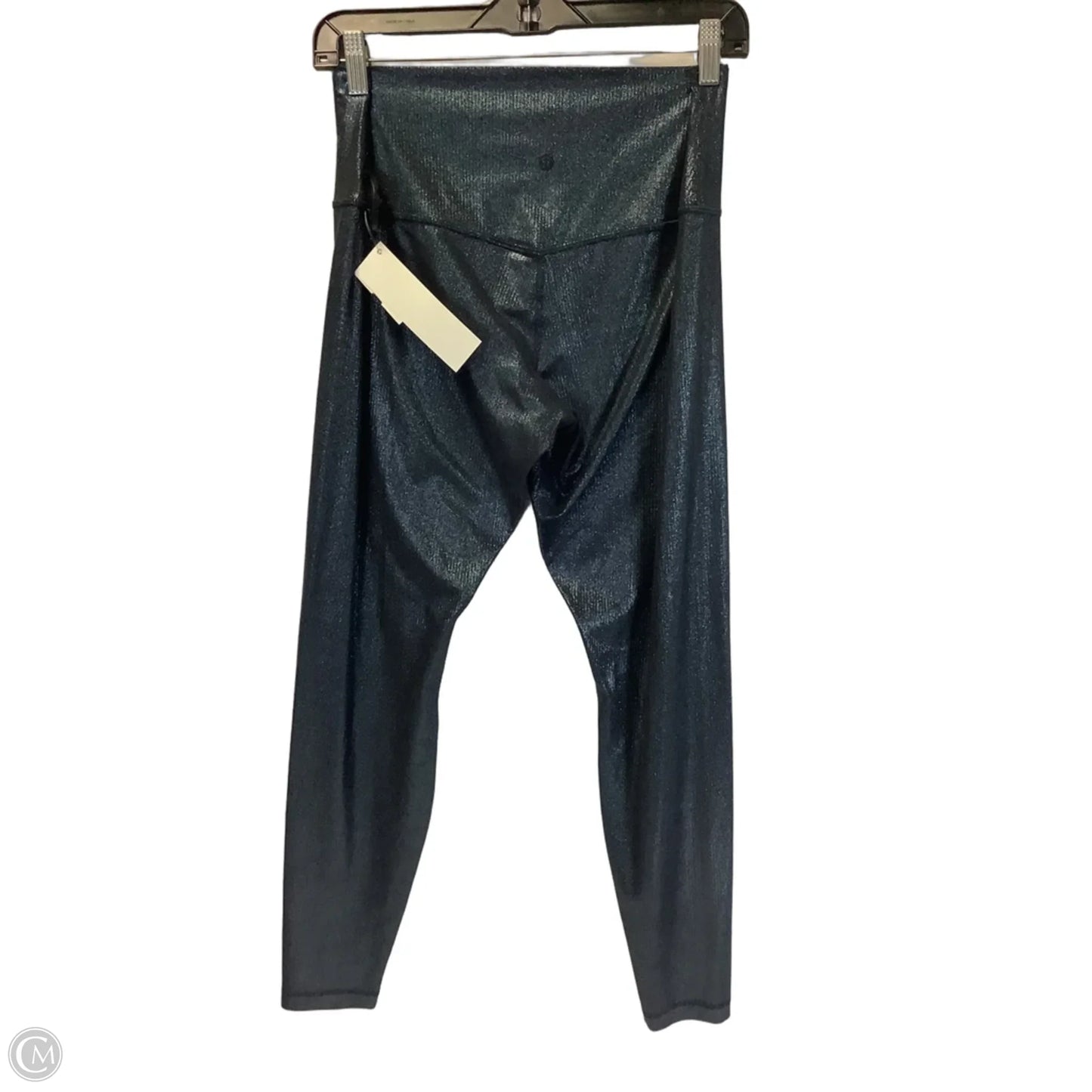 Athletic Leggings By Lululemon In Blue, Size: 12