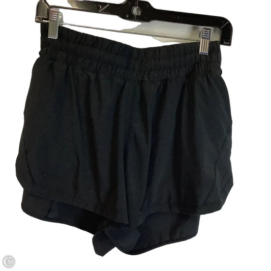 Athletic Shorts By Lululemon In Black, Size: 14
