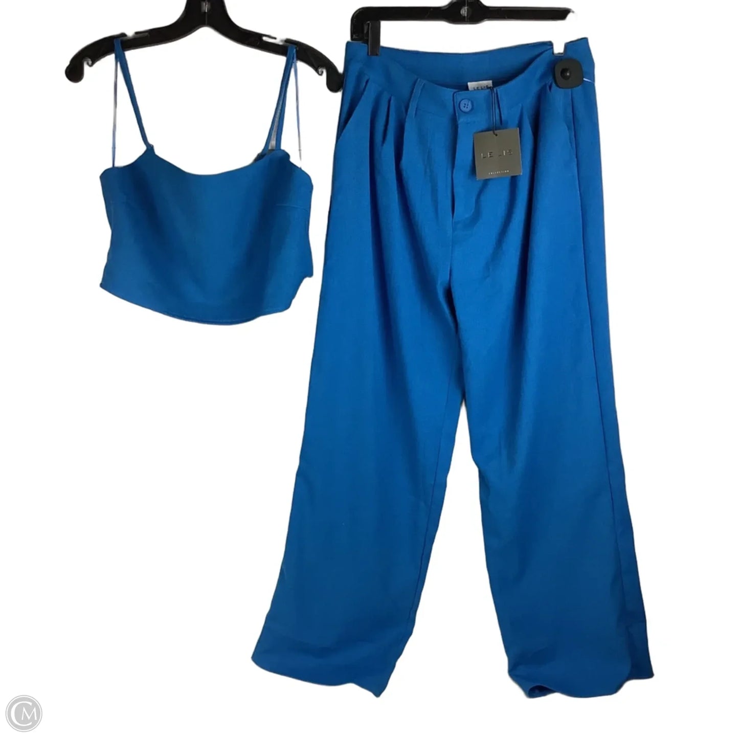 Pants Set 2pc By Le Lis In Blue, Size: L