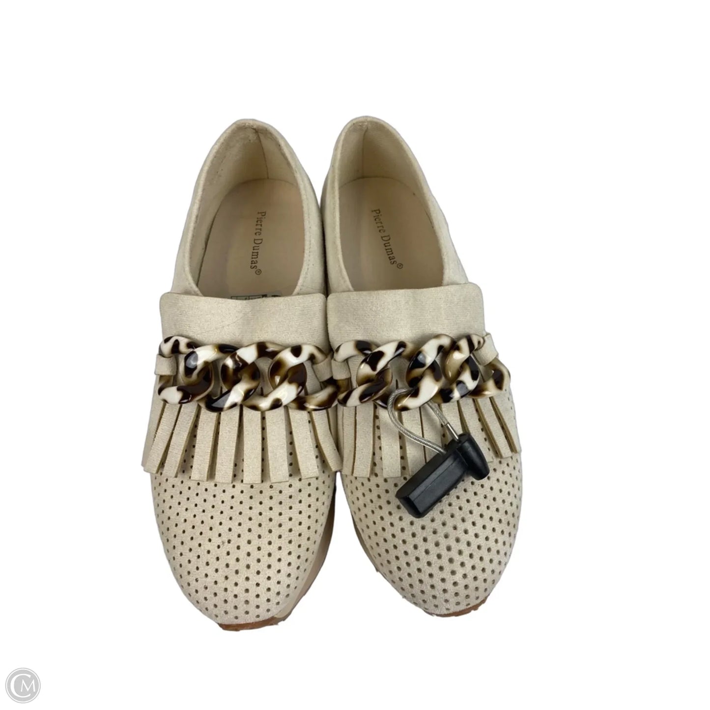 Shoes Sneakers By Pierre Dumas In Cream, Size: 8.5