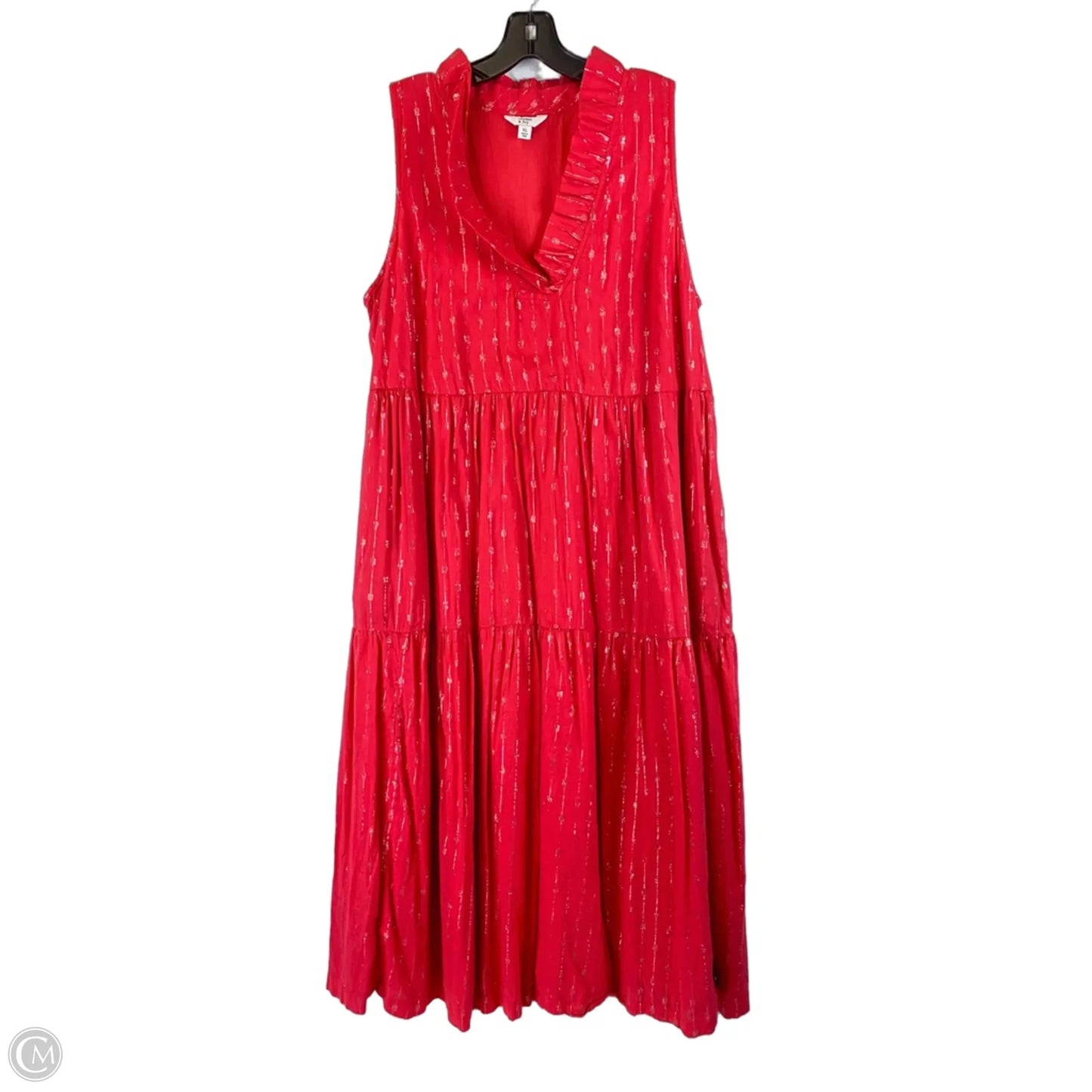 Dress Casual Maxi By Crown And Ivy In Red, Size: Xl