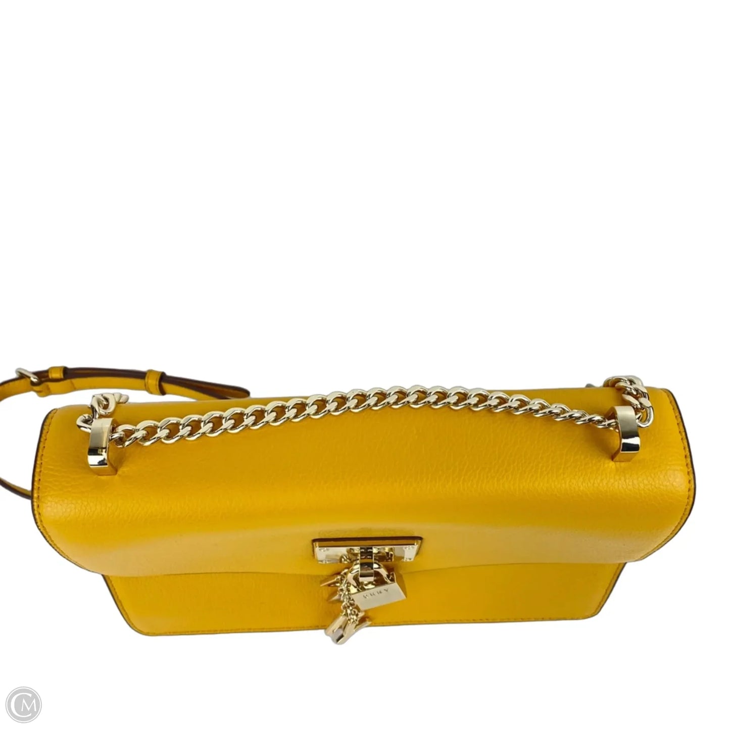 Crossbody Leather By Dkny, Size: Medium