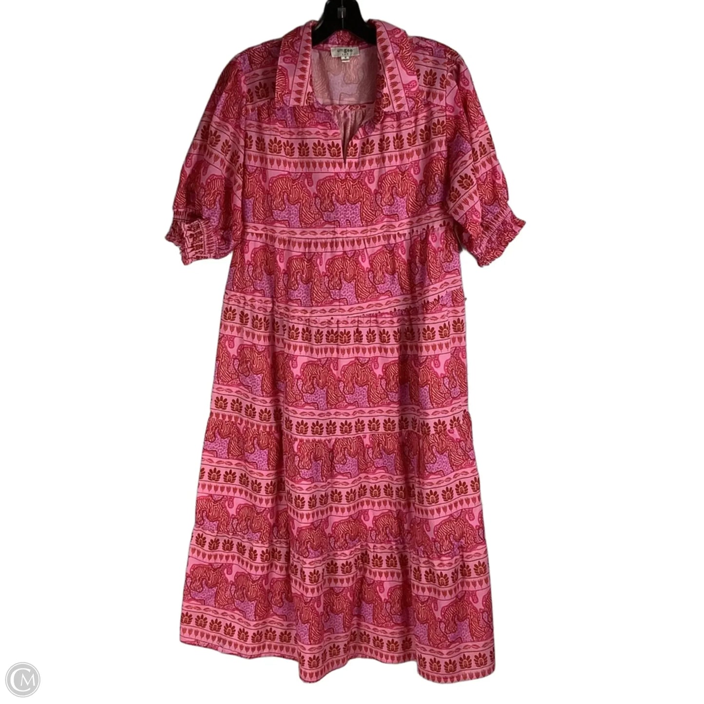 Dress Casual Midi By Umgee In Pink, Size: M