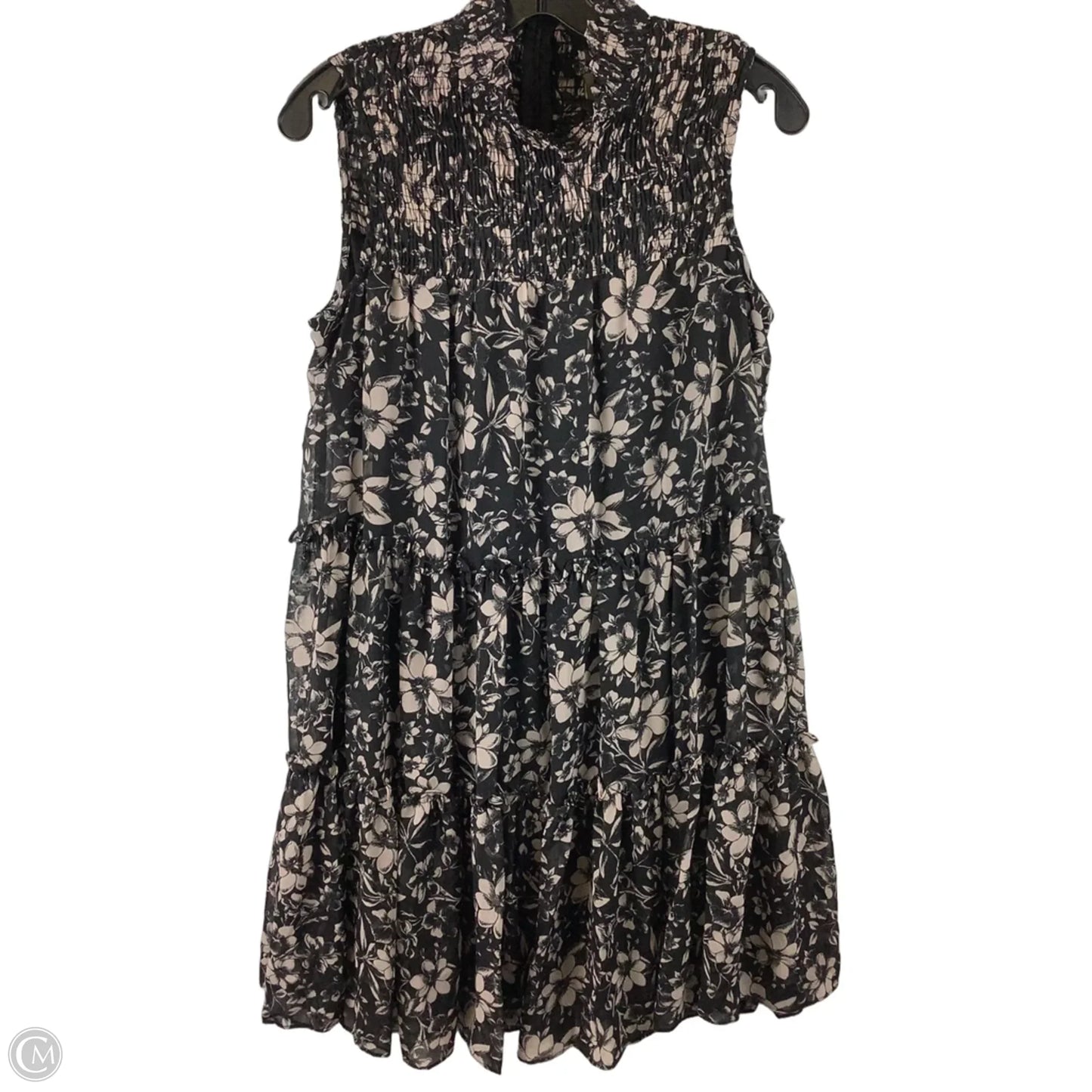 Dress Casual Midi By Taylor In Floral Print, Size: M