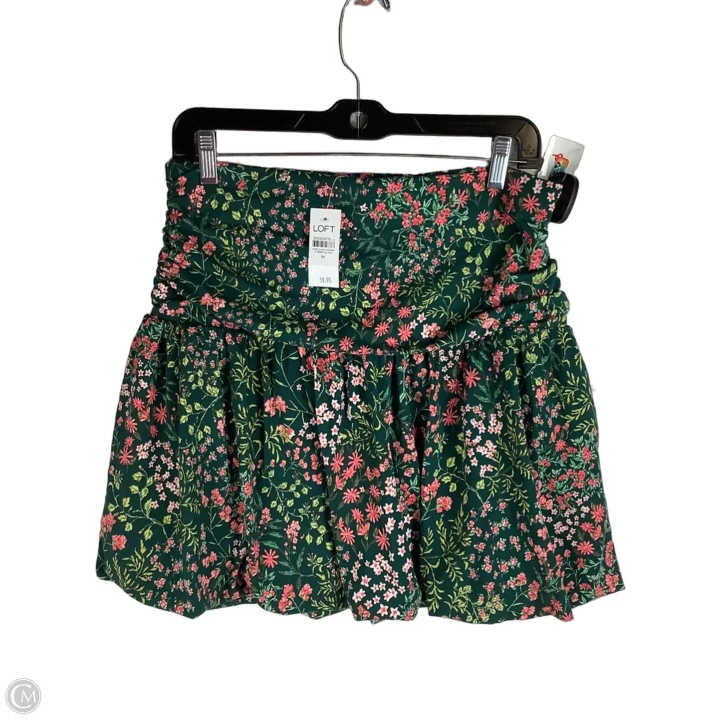Skirt Mini & Short By Loft In Floral Print, Size: M