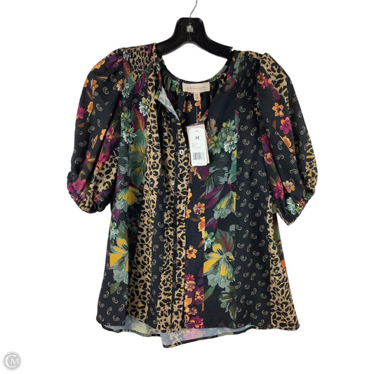 Top Short Sleeve By Philosophy In Multi-colored, Size: M