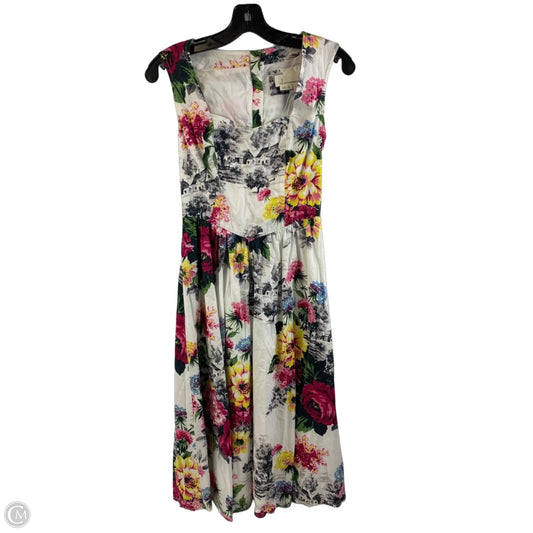 Dress Party Midi By Anthropologie In Multi-colored, Size: 2