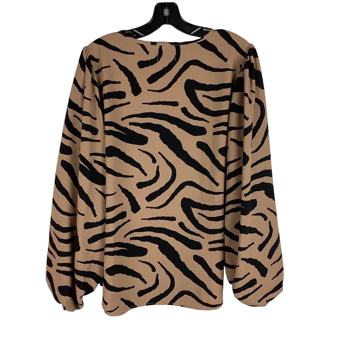 Animal Print Top Long Sleeve Mudpie, Size L