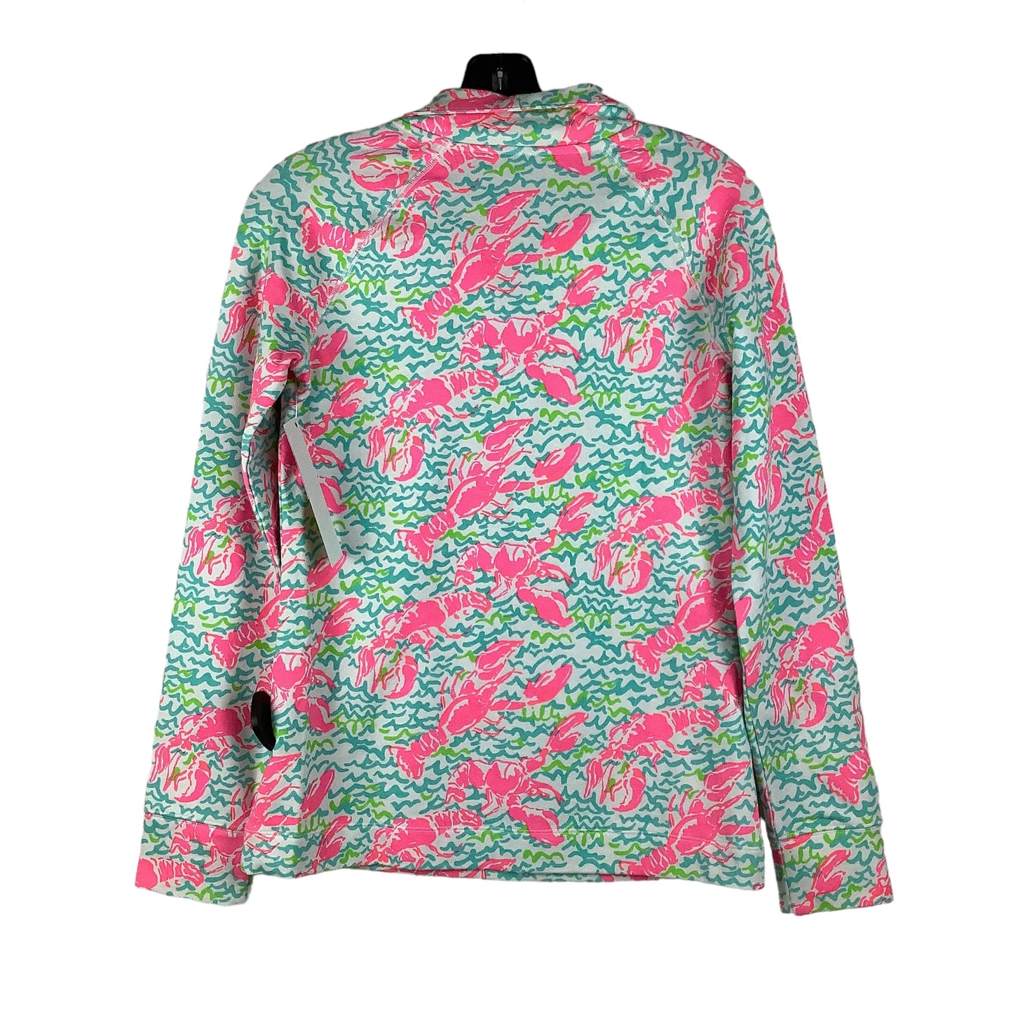 Multi-colored Top Long Sleeve Designer Lilly Pulitzer, Size Xs